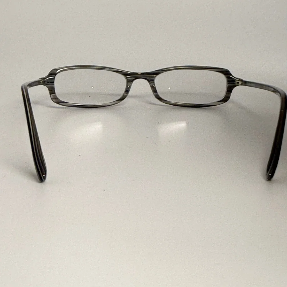 City Slickers CS 81 Grey Marble Rectangular Eyeglass Frames 49-16-135 Col 90
